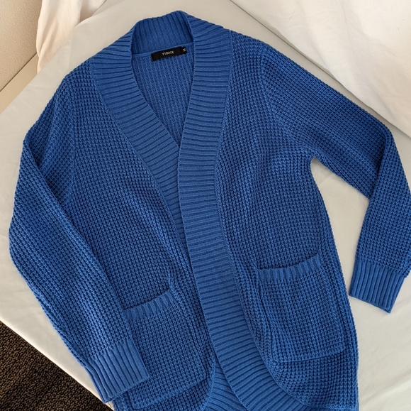 YIBOCK Cozy Waffle Weave Knit Sweater - Picture 6 of 7